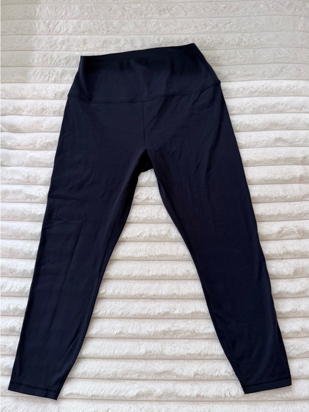 CRZ YOGA Black High-Waist Performance Leggings SZ 14 Plus Size